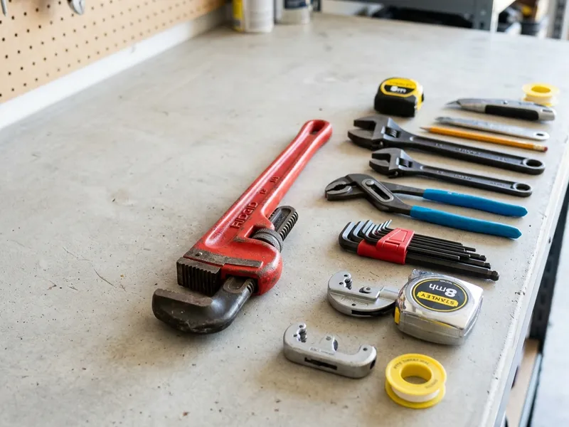 Professional plumbers in Laurel, DE equipped with top-tier tools for residential and commercial plumbing services.